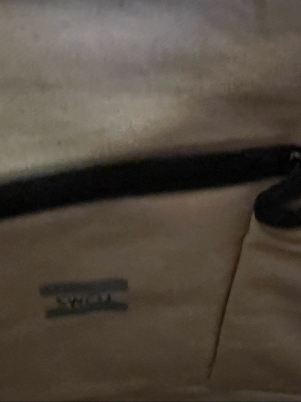 TOMS Navy Backpack with Black Accent Strap - Picture 9 of 10